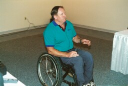 Mark Wellman presents keynote address - "No Barriers"